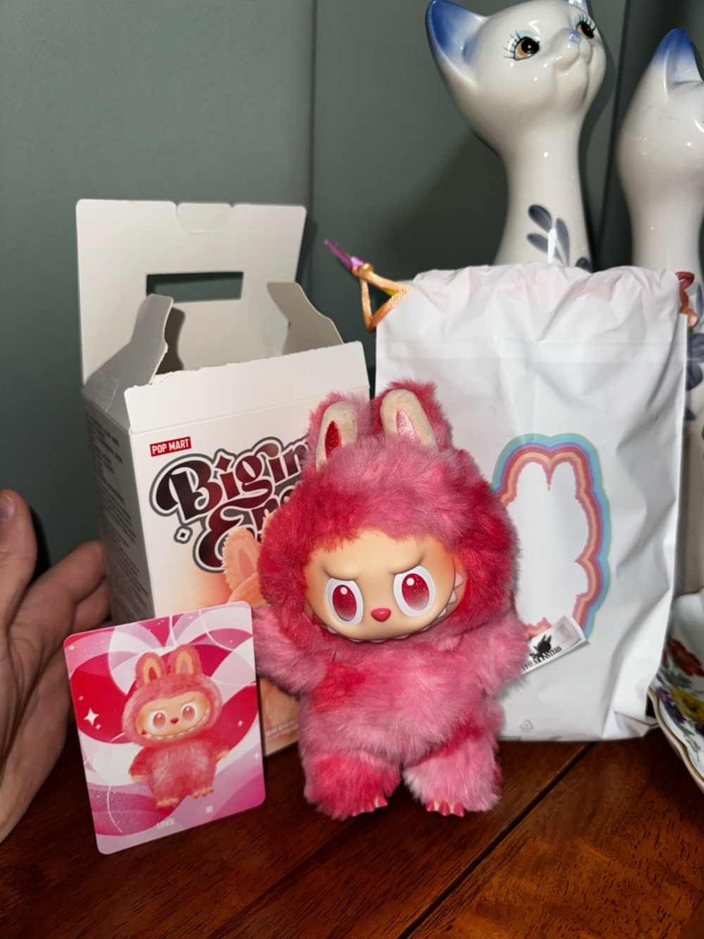 Pop Mart Big Into Energy LOVE Labubu - Confirmed Authentic BRAND NEW